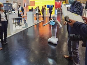 it-sa Messe 2021 Roboter
